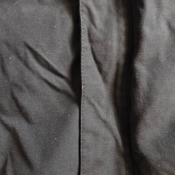 Vintage Kenneth Cole New York Mens Bomber Jacket ( L )Gray Full Zip Military EUC - Picture 3 of 7